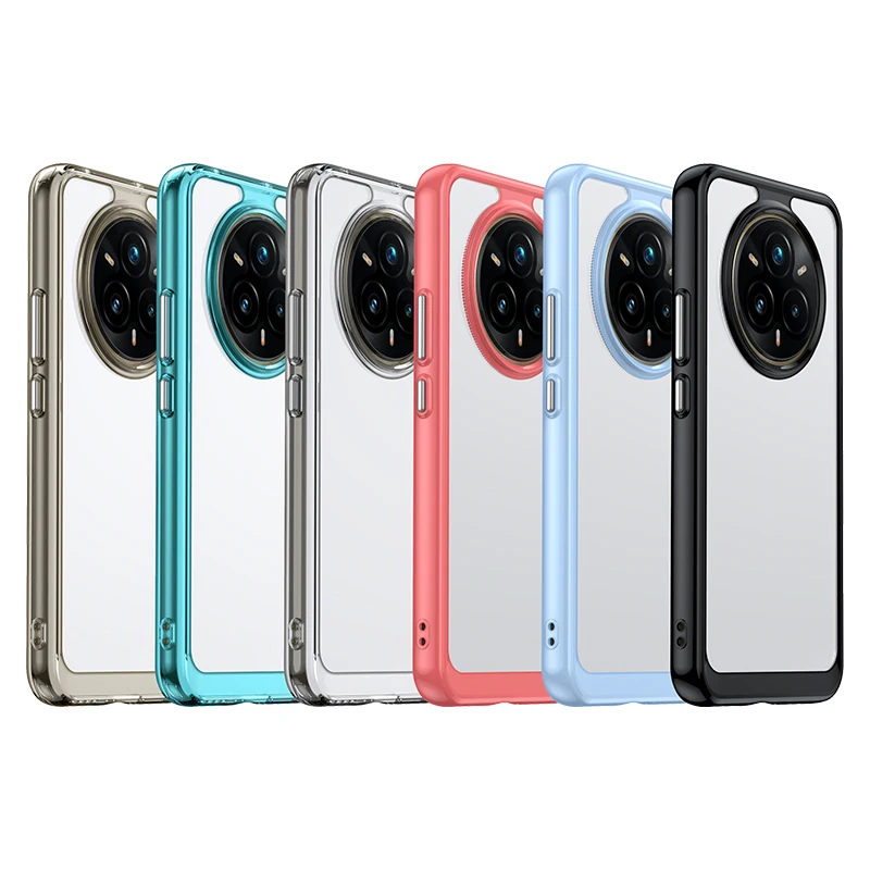 Para Realme 14 Pro Plus funda transparente PC de lujo TPU silicona Realme 14 Pro Plus funda TPU Protector de teléfono Realme 14 Pro Plus - imagen 5