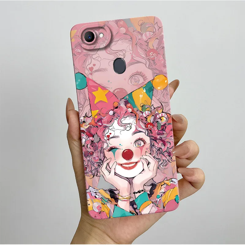 Para OPPO F5 Funda OPPOF5 juvenil Funda de silicona estilo mariposa flor Funda de teléfono suave delgada Funda para OPPO F7 OPPOF7 parachoques - imagen 4