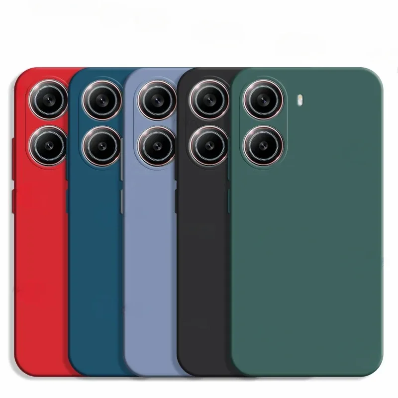 Funda Poco X7 Pro de silicona líquida, funda lisa para Xiaomi Poco X7 Pro Poco X 7 X7Pro Pocox7 Pro, funda protectora para teléfono