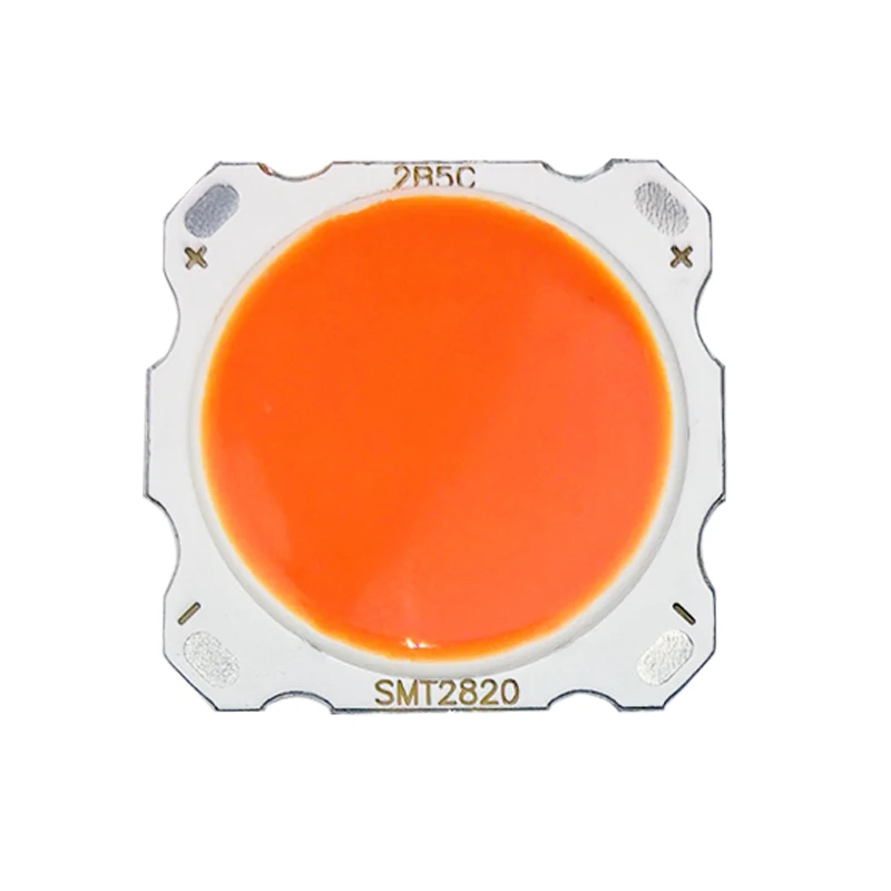 10 Uds. Por lote, Chip de fuente Led rojo, azul y verde, alta potencia, 5W, superficie brillante COB, bombilla de 20mm, foco, lámparas de luz descendente