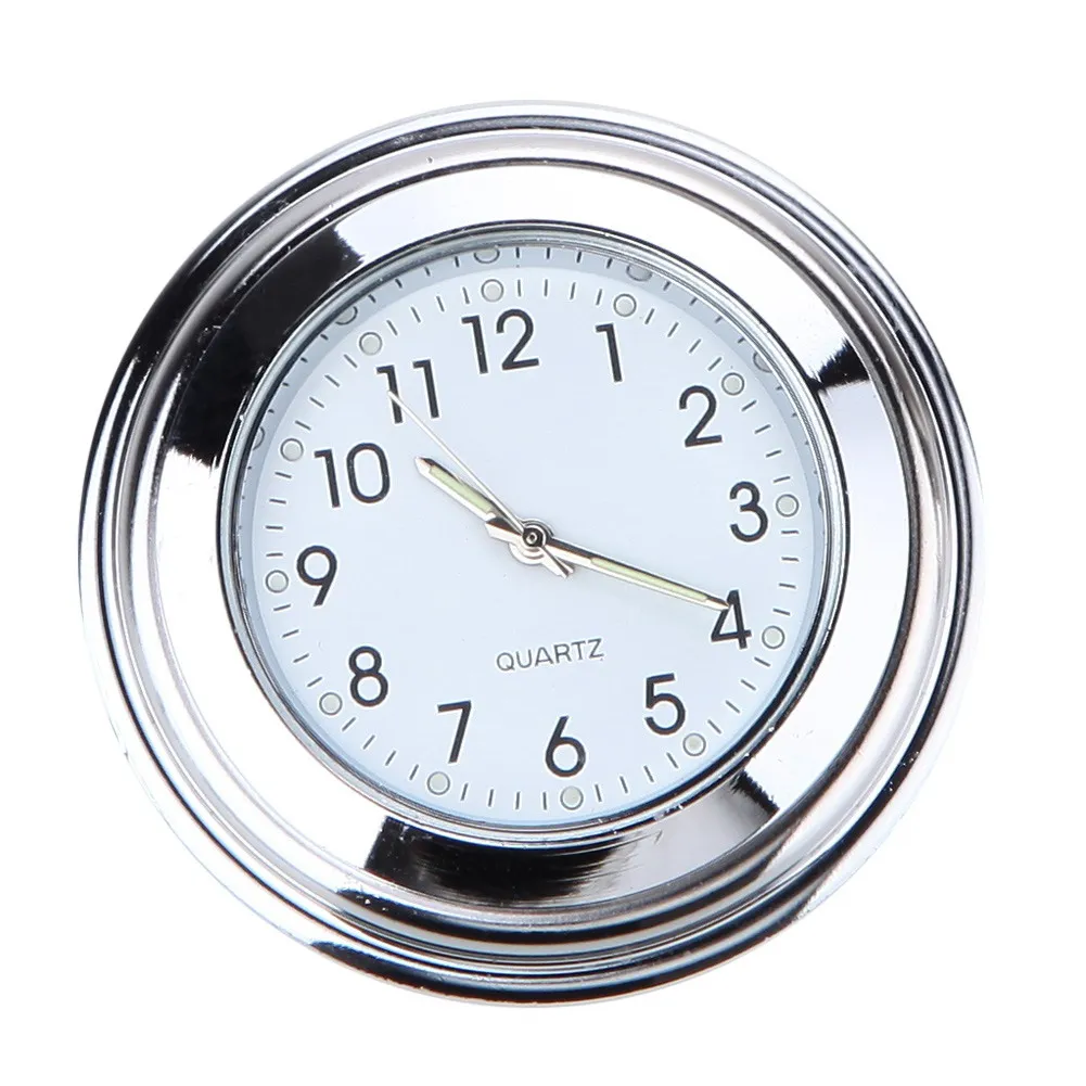 Relojes luminosos para motocicleta, reloj de montaje en manillar de bicicleta, resistente al agua, ligero, de aluminio, equipo para Scooter, Motor ATV - imagen 5