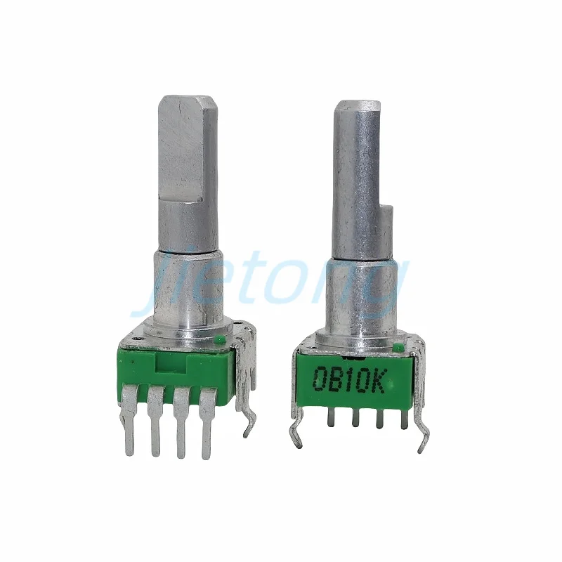 Potenciómetro Digital de dispositivo de efecto de consola mezcladora, 1 unidad, para Midas PRO6 0B10K, 360 grados, 4 pines, Alpha RV112FF-40B3N, medio eje de 22mm - imagen 4