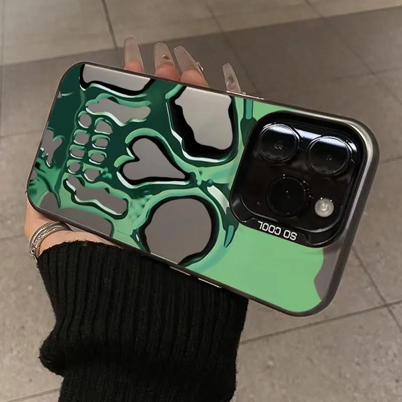 Funda Cranial Color Frenzy para iPhone 17Pro 16 15 14 13 12 11 Pro Max XR funda protectora de pantalla carcasa a prueba de golpes - imagen 5