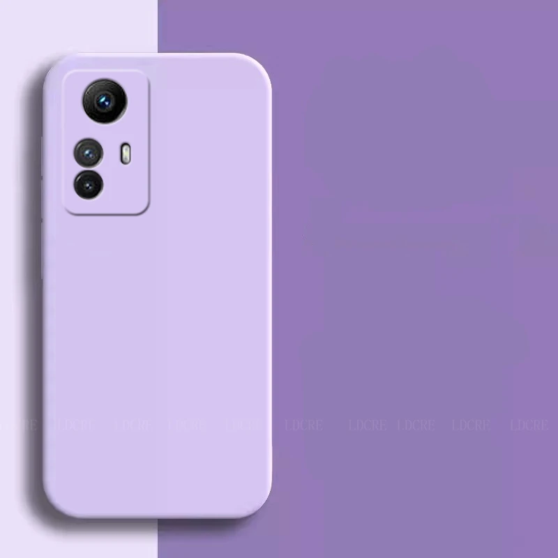 Para Redmi Note 12S funda Xiaomi Redmi Note 12S Capas nuevo parachoques trasero a prueba de golpes Fundas de silicona líquida suave Redmi Note 12S