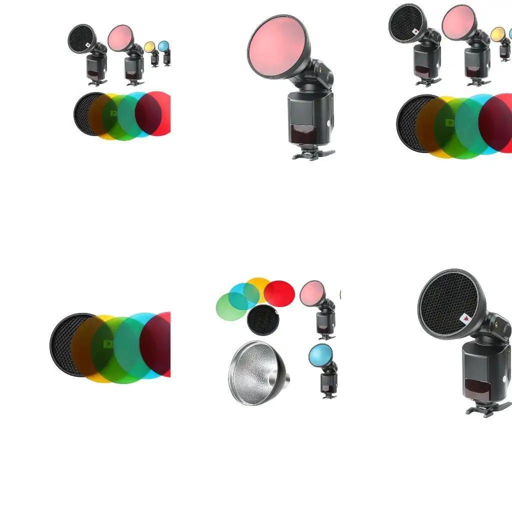 Accesorios SpeedLites Y1UB AD-S11 Filtro luz gel Conjunto filtro con panal panal