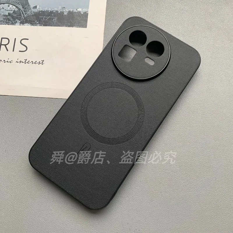 Para la funda Realme GT8 Pro presenta un lujoso diseño de TPU para PC magnético mate, que proporciona protección a prueba de golpes y caídas. - imagen 5