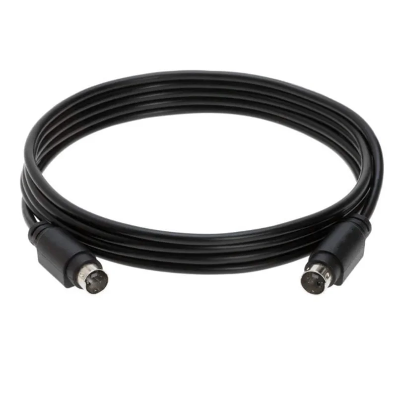 Mini DIN 4 pines S-Video Cable macho a macho macho a hembra conector transferencia para TV receptor Monitor S-VHS VCR DVD - imagen 3