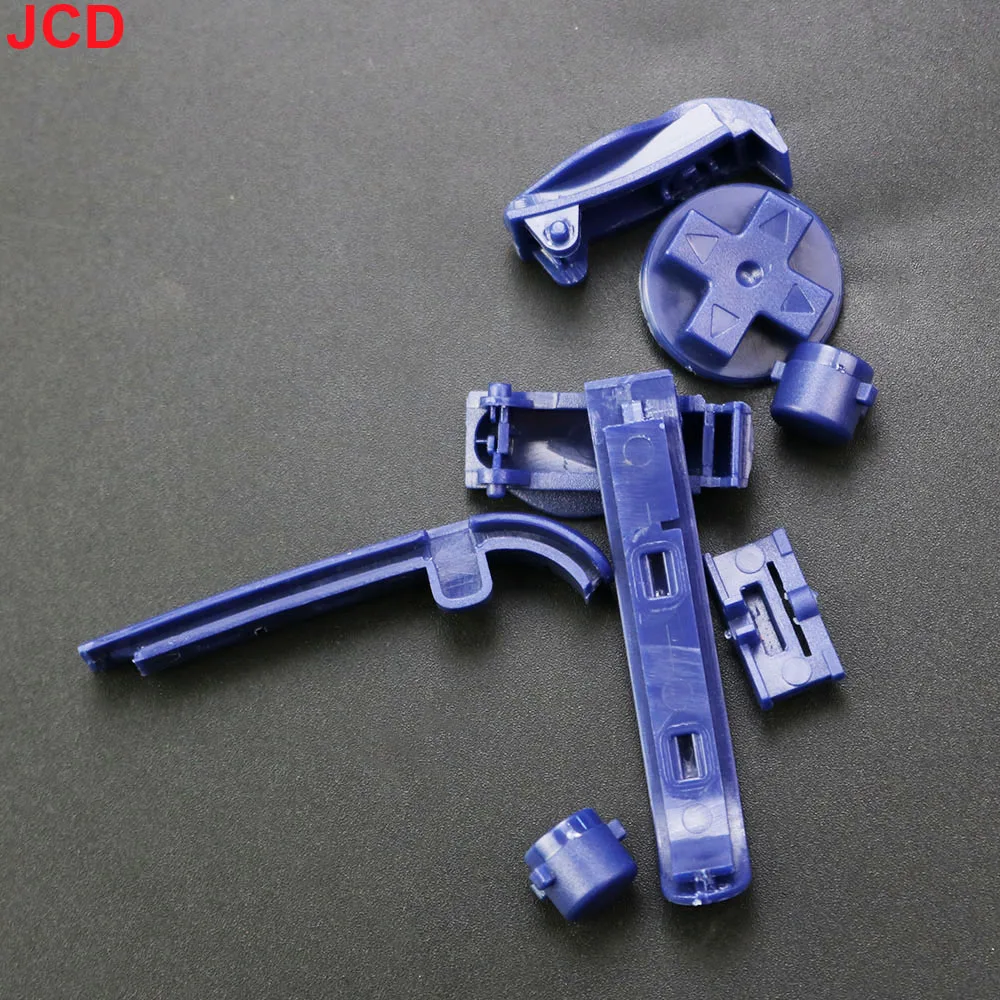 JCD-Botones AB coloridos para Gameboy Advance, 1 Juego de teclas, Marco para GBA D, botones de encendido y apagado - imagen 5