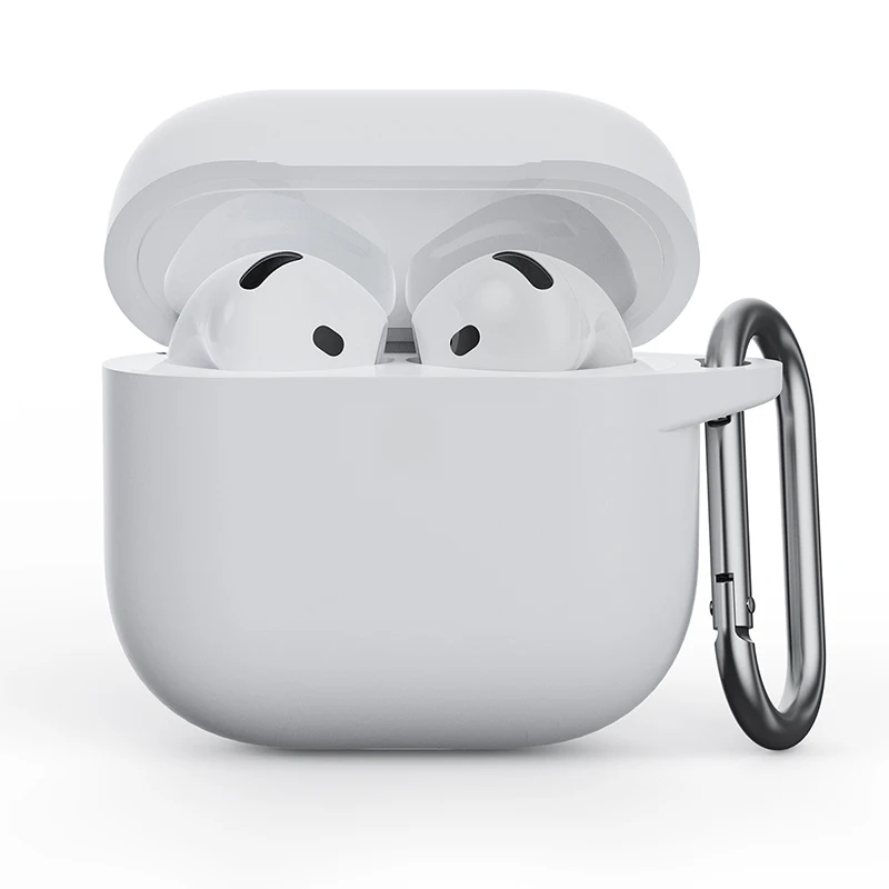 Fundas de silicona para auriculares para Airpods 4 Airpods 3 2 1, funda protectora para auriculares para Apple Airpods Pro 2, fundas para Airpods - imagen 5
