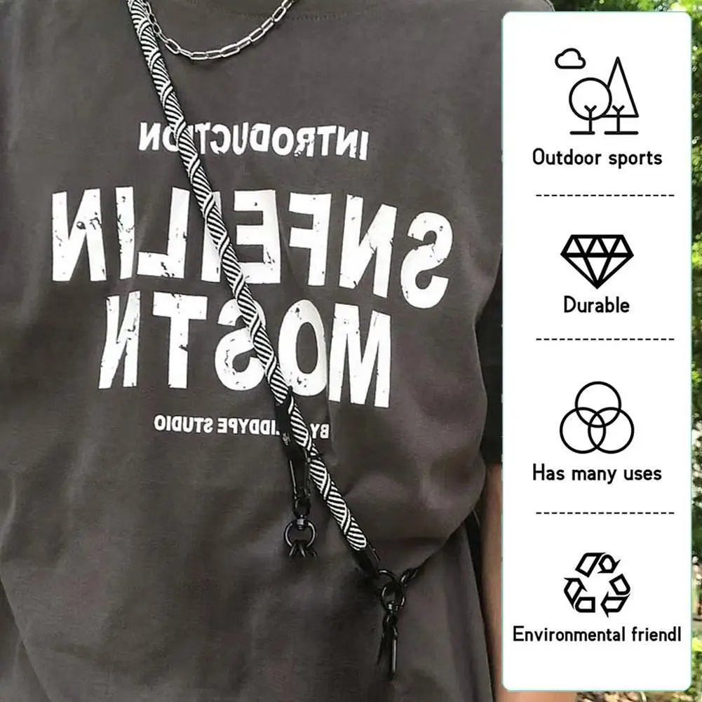 Funda de teléfono Universal antipérdida, correa de seguridad para escalada, ajustable, desmontable, L2N6 - imagen 2