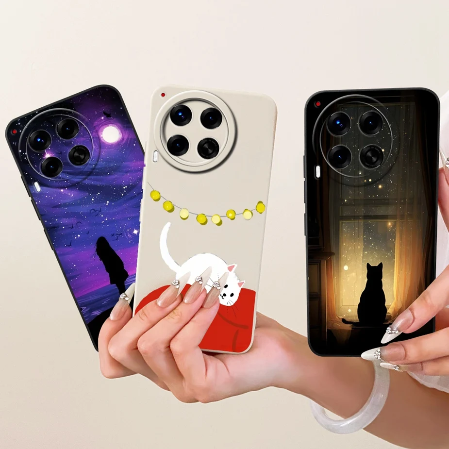 Para Tecno Camon 30 Pro funda CL8 lindo gato pato cubierta de dibujos animados a prueba de golpes funda de teléfono para Tecno Camon 30 Premier Camon30 Fundas suaves - imagen 3