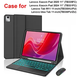 Lenovo Tab M11 – Funda Teclado Bluetooth con Soporte