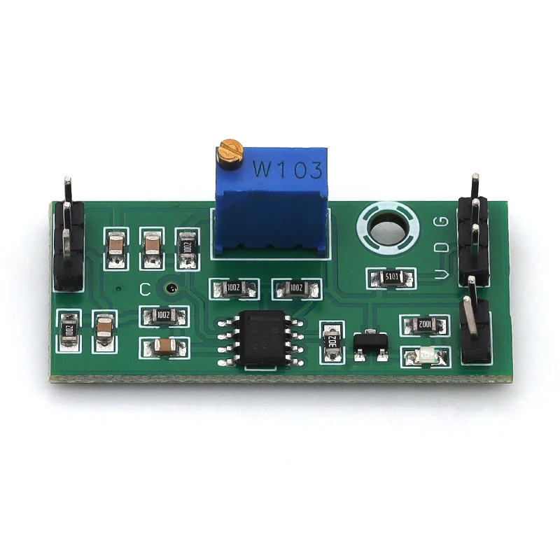 Módulo comparador de voltaje LM393 3,5-24V Control de comparador analógico de salida de alto nivel con indicador LED - imagen 3