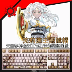 Keycaps PBT Frieren Gaming - Tapas Teclado ANSI 61 87 104 108