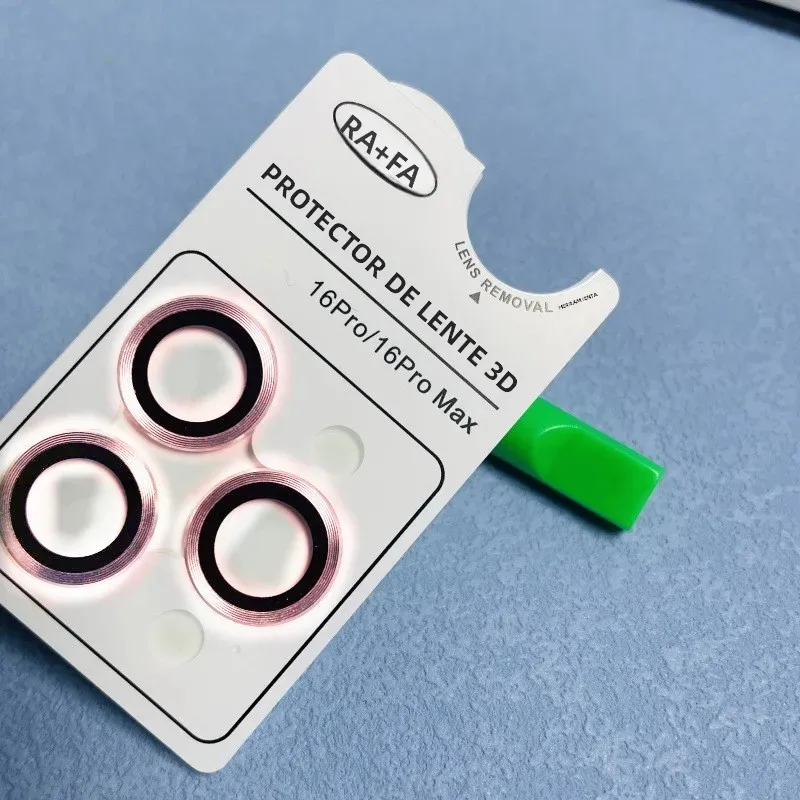 Película de lente para Iphone 17 Air lente película de vidrio IPhone 14 15 16 17 Pro Max película protectora de cámara 15 16 Plus película templada ojo de águila - imagen 5