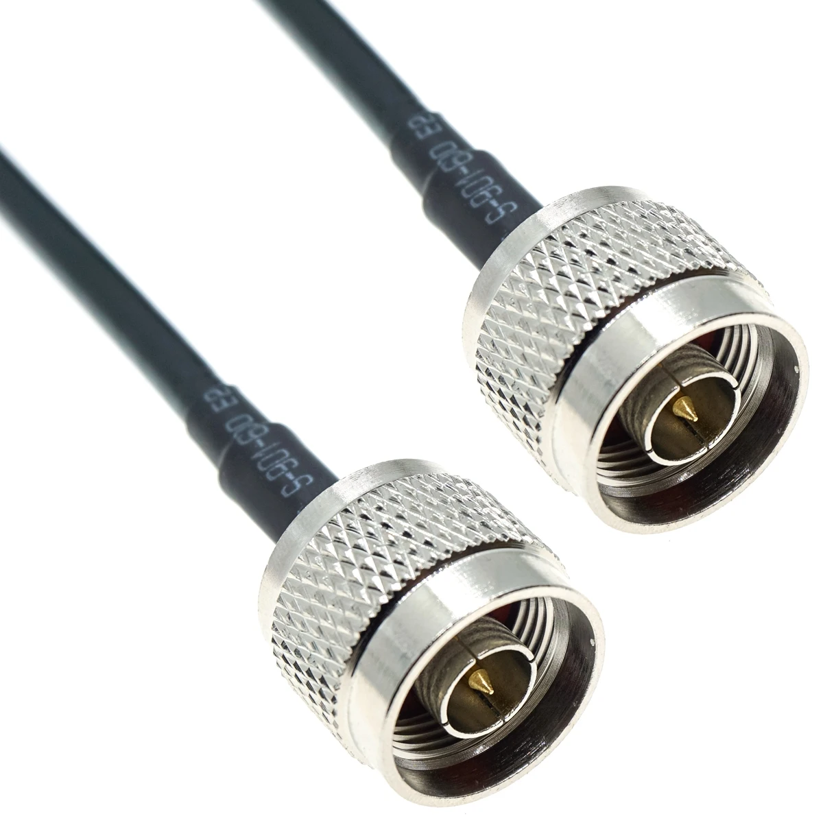 RG58 N tipo macho a N macho conector de engarzado lote RF Coaxial puente Pigtail 50ohm extensión de Cable 1M 2M 3M 5M 10M 20M - imagen 3