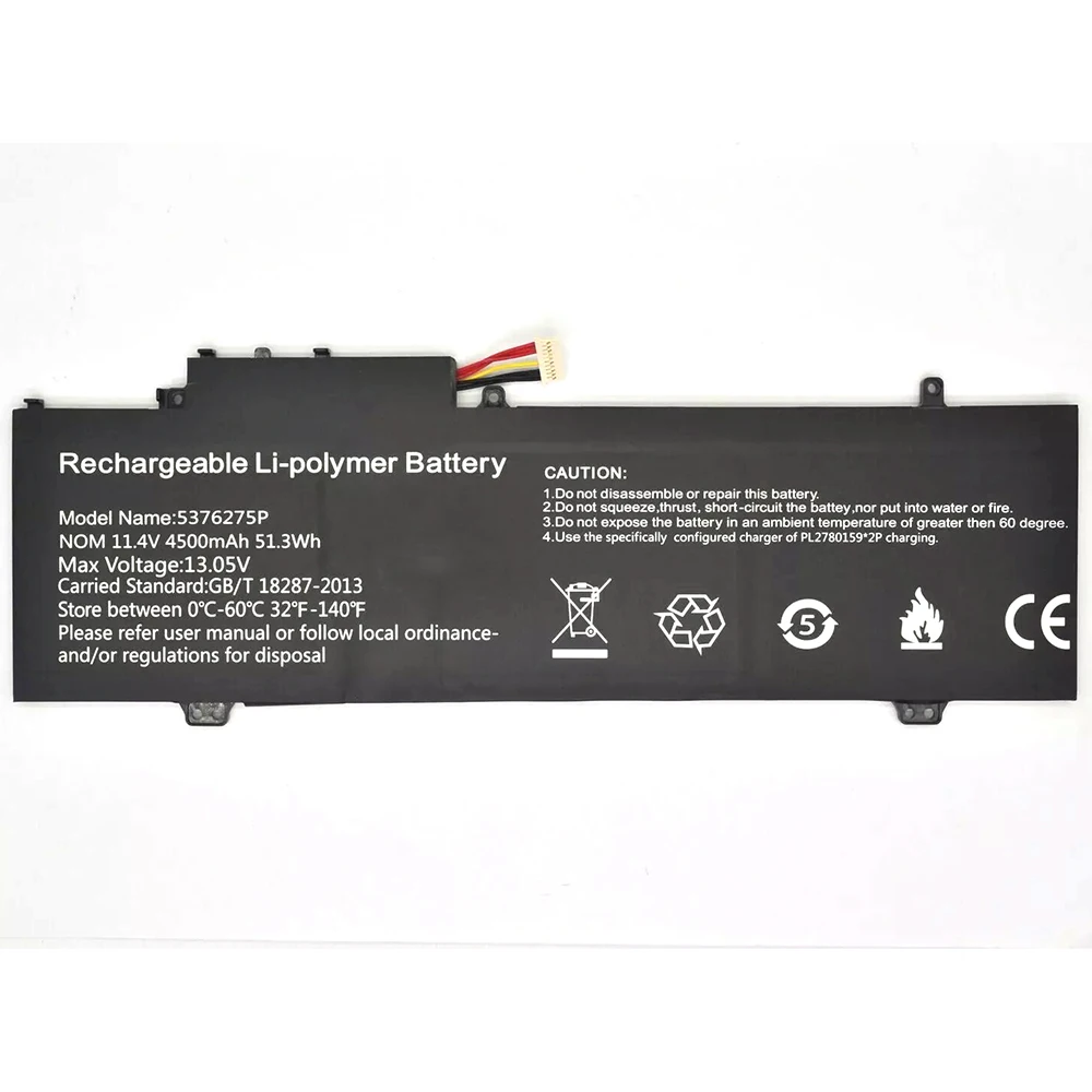 Batería Original para ordenador portátil, 5376275P, 11,4 V, 51.3Wh, para Gateway GWTN141-2BL, GWTN141-10BK, GWTN141-4 - imagen 3