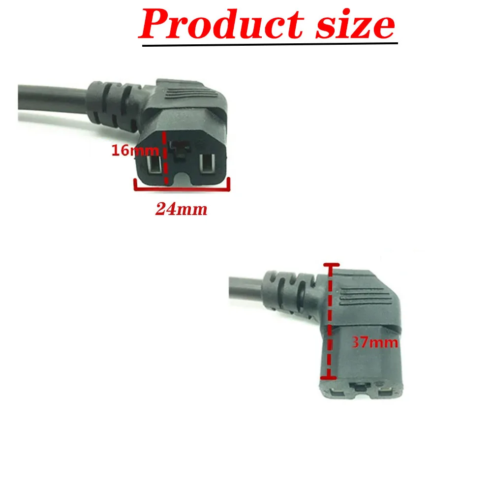 Conector de batería de litio para bicicleta eléctrica, toma de carga de alta potencia, enchufe hembra de 3 pines para vehículo eléctrico con cable de alimentación de 2,5 mm2 - imagen 5