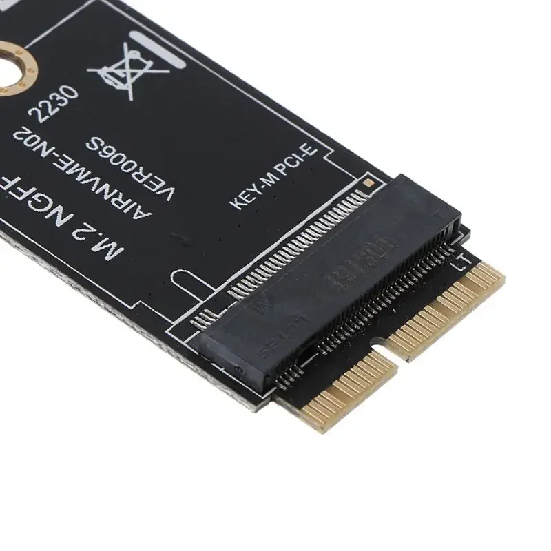 Adaptador M2 SSD M.2 PCIE NVME tarjeta convertidora SSD para Apple Macbook Air Pro 2013 2014 2015 2017 Año A1465 A1466 A1398 A1502 A1419 - imagen 4
