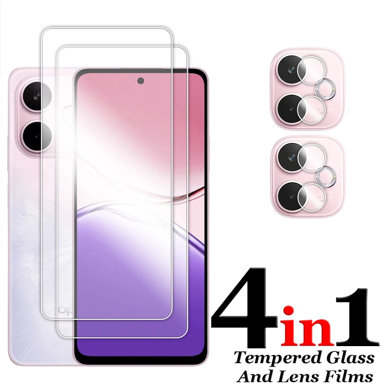 Para OPPO A5 Pro Glass 6,67 pulgadas Protector de pantalla HD transparente para OPPO A5 Energy A5 Pro 4G 5G vidrio templado para OPPO A5 Pro - imagen 3