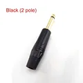 2 pole black