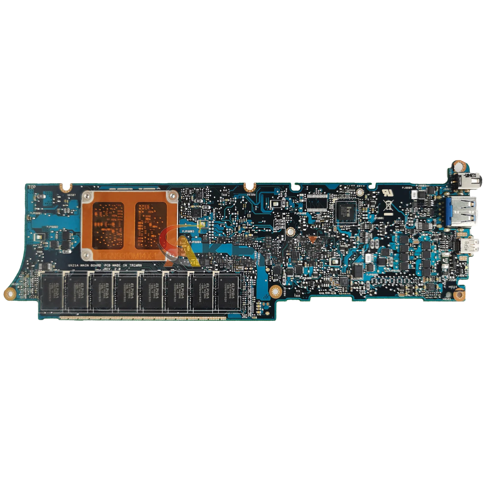 Placa base para ordenador portátil UX21A para ASUS ZenBook UX21A UX21A placa base para portátil con CPU 100% pruebas OK envío rápido de alta calidad - imagen 2