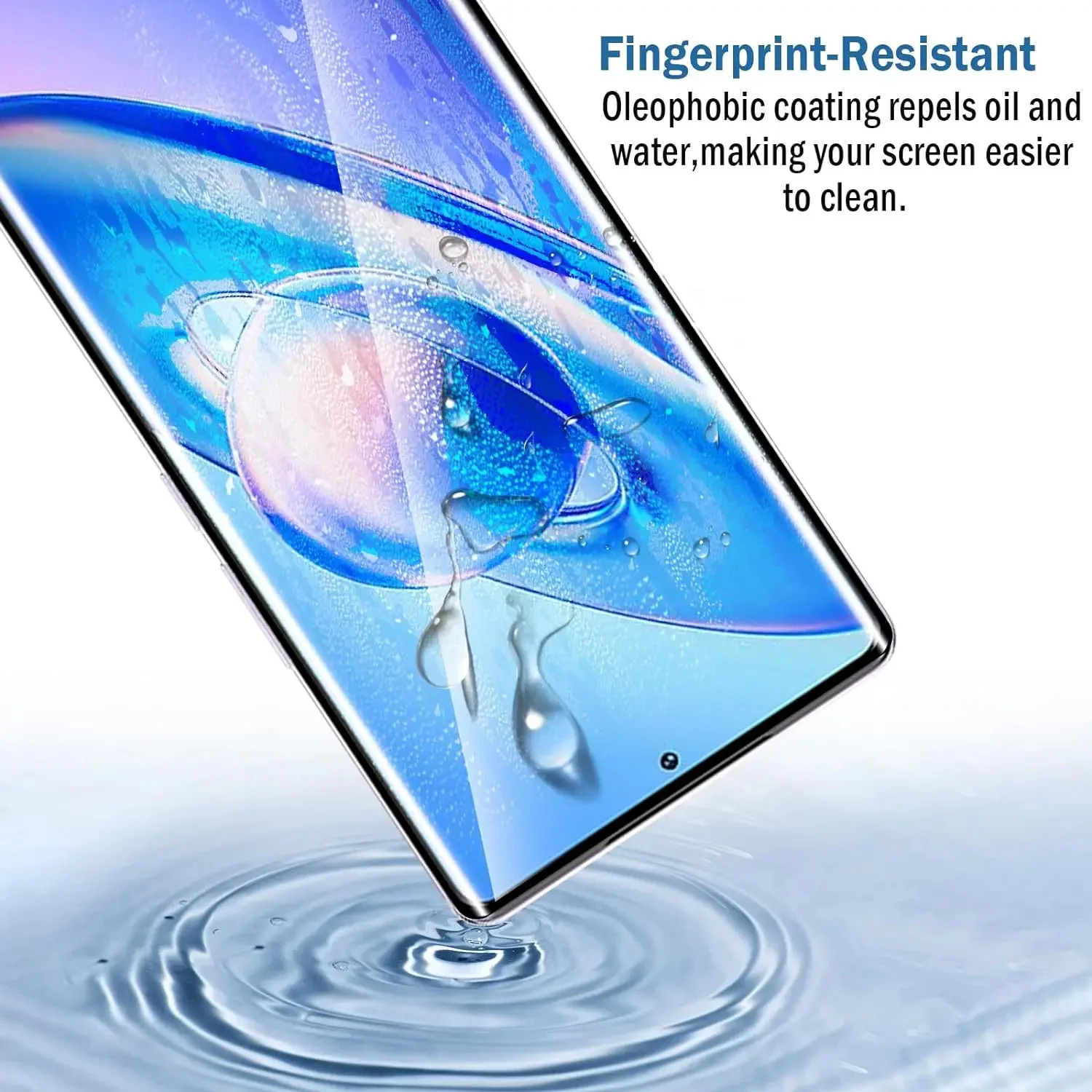 Pegamento de vidrio templado curvo 3D de cuatro lados para película Blackview A200 Pro - imagen 5