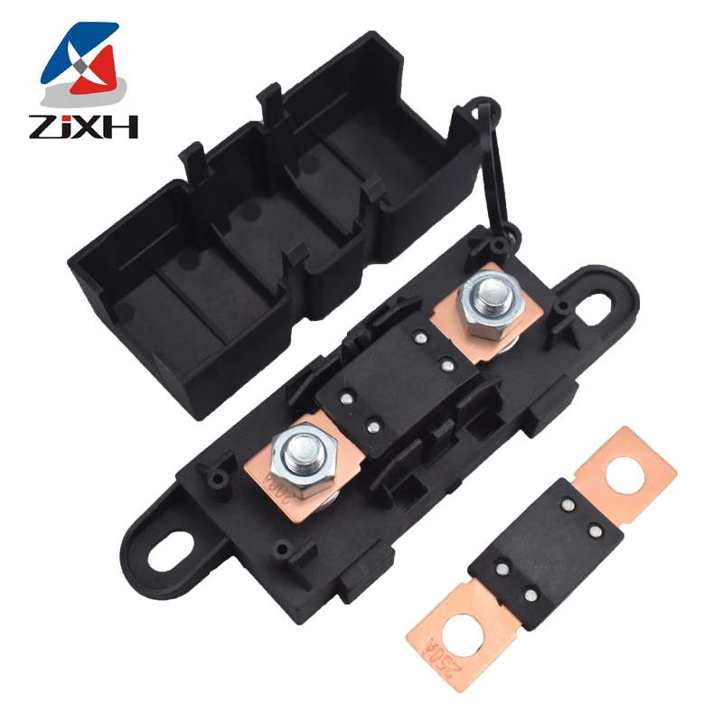 1 Uds ANM-H3 MEGA portafusibles automático/anm portafusibles de hoja atornillada fusible de tipo plano 30A50A 60A 70A 80A 100A 125A 175A 200A 225A -500A