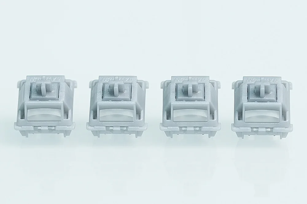 Gateron Smoothie Silver Switch Linear Milkshake Switch MX Stem para juegos, prelumado Teclado mecánico, POM completo SMD 45g - imagen 5