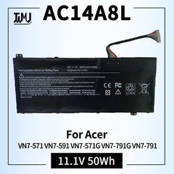 Batería AC14A8L para Acer Aspire y Nitro – 11,1V 50Wh