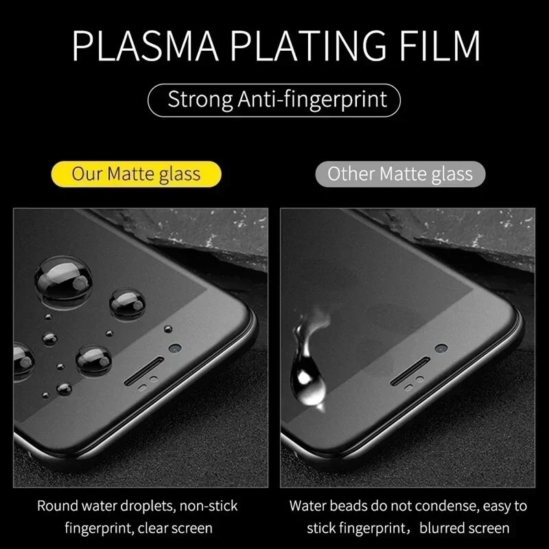5 uds película cerámica mate suave para iPhone 14 11 12 16 15 Pro Max 8 Plus Protector de pantalla para IPhone 13 Mini XS MAX X XR no vidrio - imagen 5