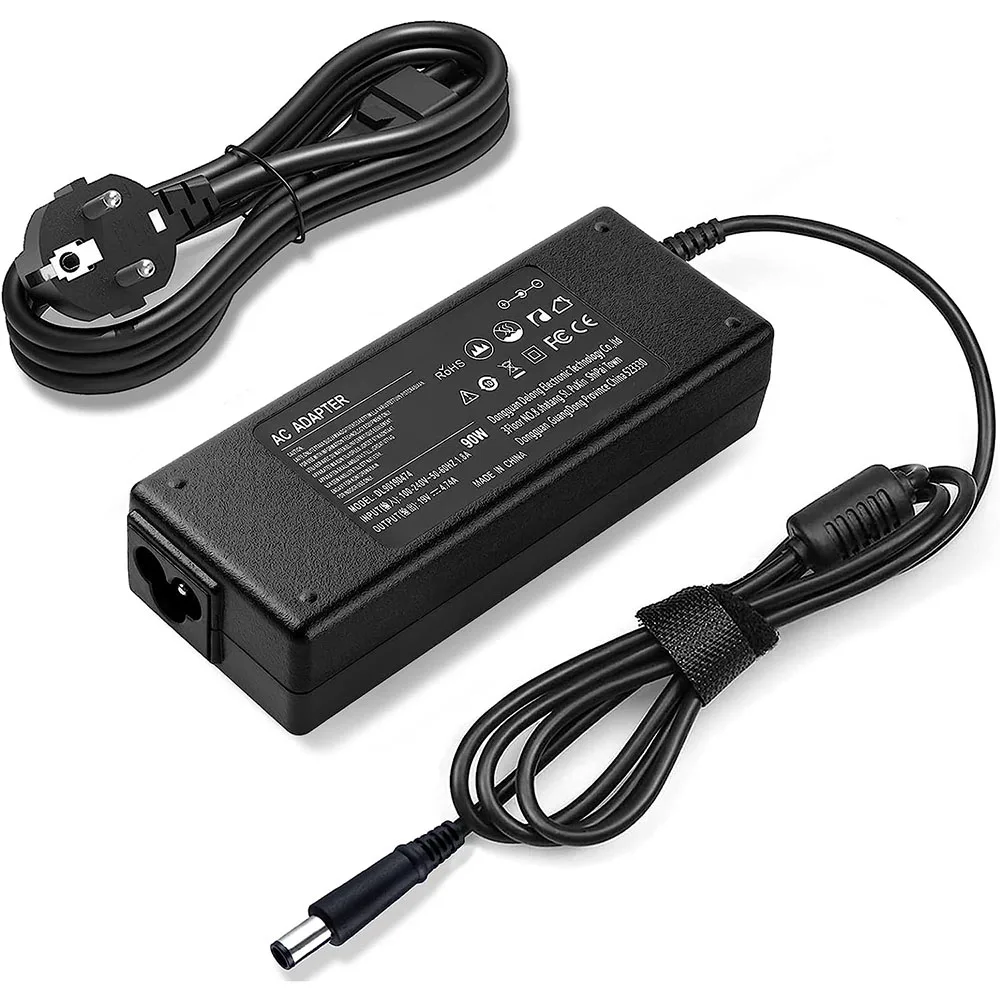 Adaptador de CA CC de 19V, 90W para HP 18, 19, 20, 21 y 32 pulgadas, HP Pavilion (N193), 20 y 23 pulgadas, OMEN Gaming, todo en uno, Monitor de PC HP 20B 23B