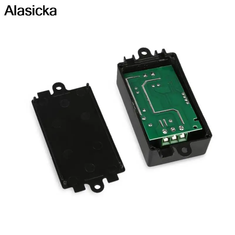 Interruptor de Control remoto inalámbrico Universal, módulo receptor de relé para Motor de puerta de garaje, 433Mhz, CA 250V, 110V, 220V, 1 canal - imagen 5