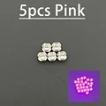 ONLY 5PCS LED Pink