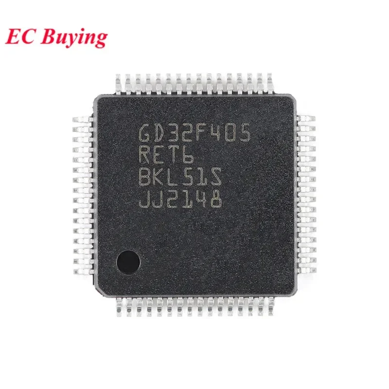 GD32F405RET6 LQFP-64 GD32F405 GD32 32F405RET6 LQFP64 Cortex-M microcontrolador de 32 bits MCU IC Chip controlador nuevo Original - imagen 2