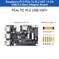 PCIe TO M.2 USB HAT