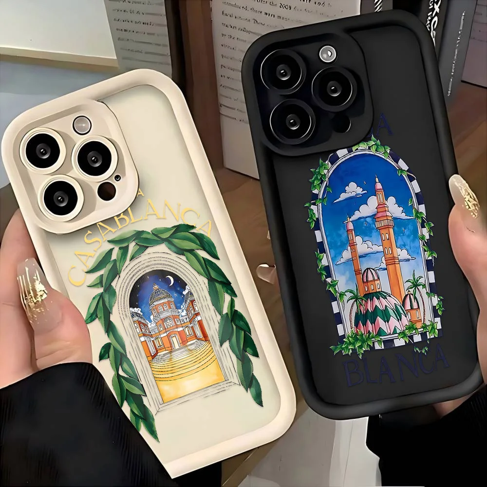 Nueva funda de teléfono Casablancas para Xiaomi Mi 15 14 13 12 14T 11 Lite 12T Poco M6 X7 X6 F5 X5 C40 GT Pro Ultra 4G 5G contraportada