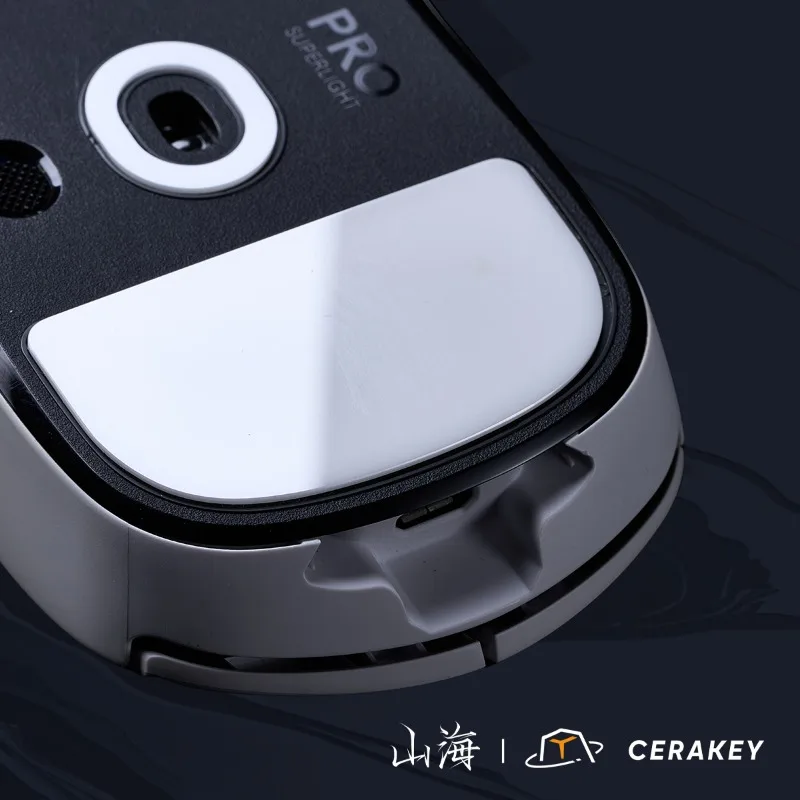 Parche de cerámica para pies, pegatinas para pies de ratón, solo adecuadas para Logitech GPW2 13,3g 2.5D Arc Edge Gaming Esports, accesorios para ratones - imagen 4
