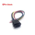 6Pin black