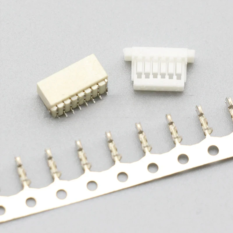 10 juegos de conector JST SH1.0, paso de 1,0mm, enchufe Horizontal SMT + carcasa + terminales 2P 3P 4P 5P 6P 7P 8P 9P 10P 11P 12P