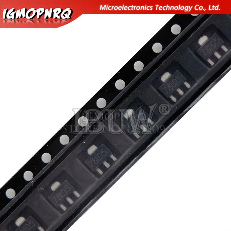 Transistor regulador de triodo, 10 piezas, 78L05, 78L06, 78L08, 78L09, 78L10, 78L12, 78L15, 79L05, HT7130, HT7133, HT7350, HT7833, SOT89 - imagen 2