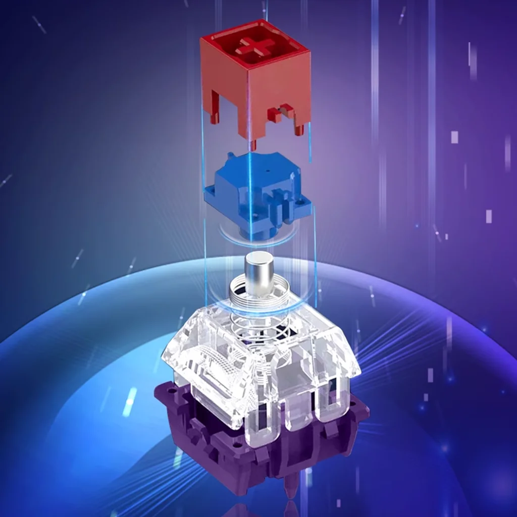 TTC King of interruptor magnético para teclado mecánico magnético, alta transmitancia de luz, e-sports Gaming, 21mm Spring Atk68 Na87Hm66 - imagen 3