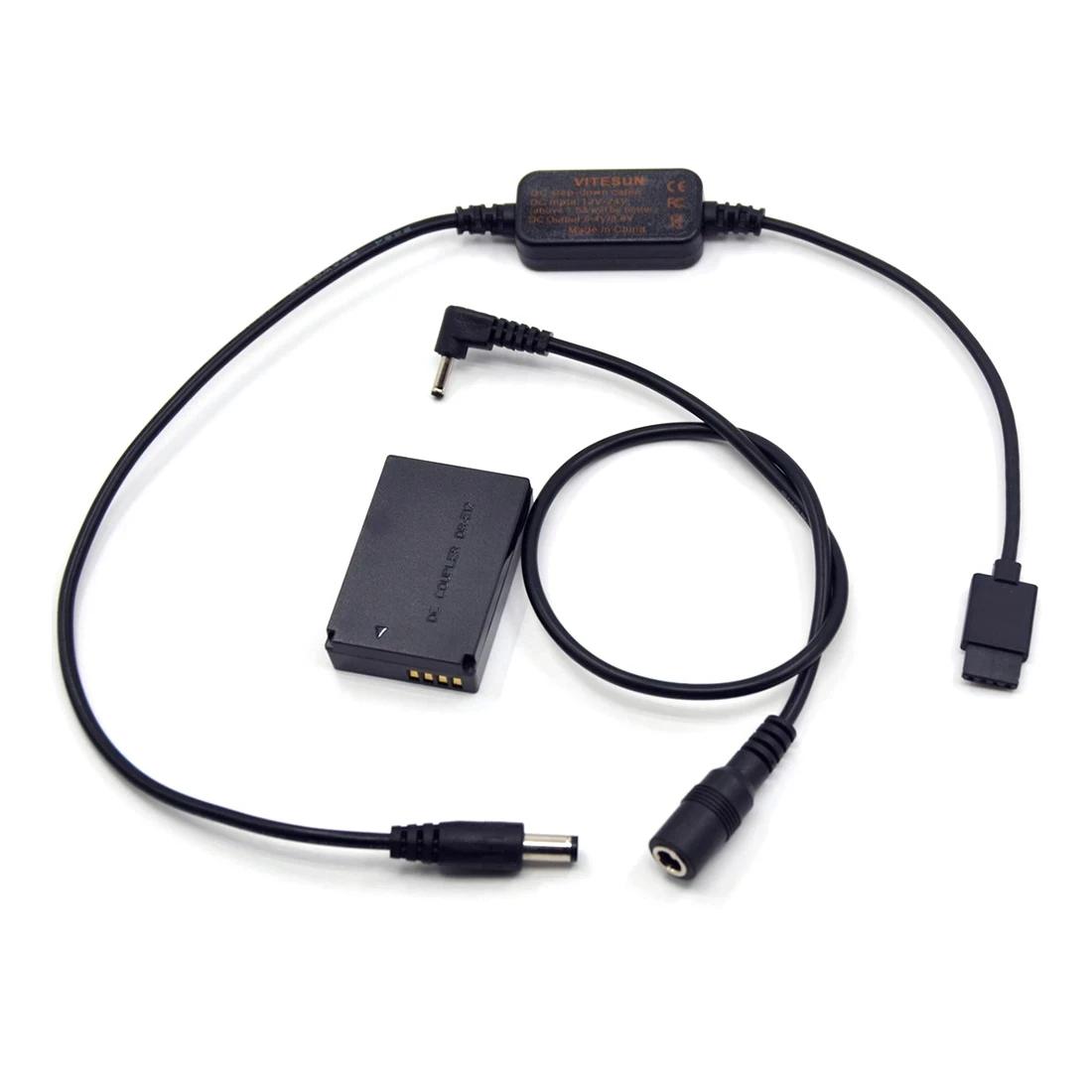 Cable de alimentación CC para DJI Ronin-S LP-E12 batería simulada acoplador de DR-E12 para cámaras Canon EOS-M M2 EOS-M50 EOS M10 M50 M100 - imagen 5