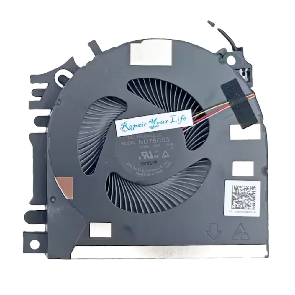 Ventilador de refrigeración CPU GPU para HP ZBook Fury 17 G7 G8 17,3 radiador enfriador de portátil M20097-001 ND75C54 -19L07 ND75C53 MG75090V1-1C110-S9A - imagen 5