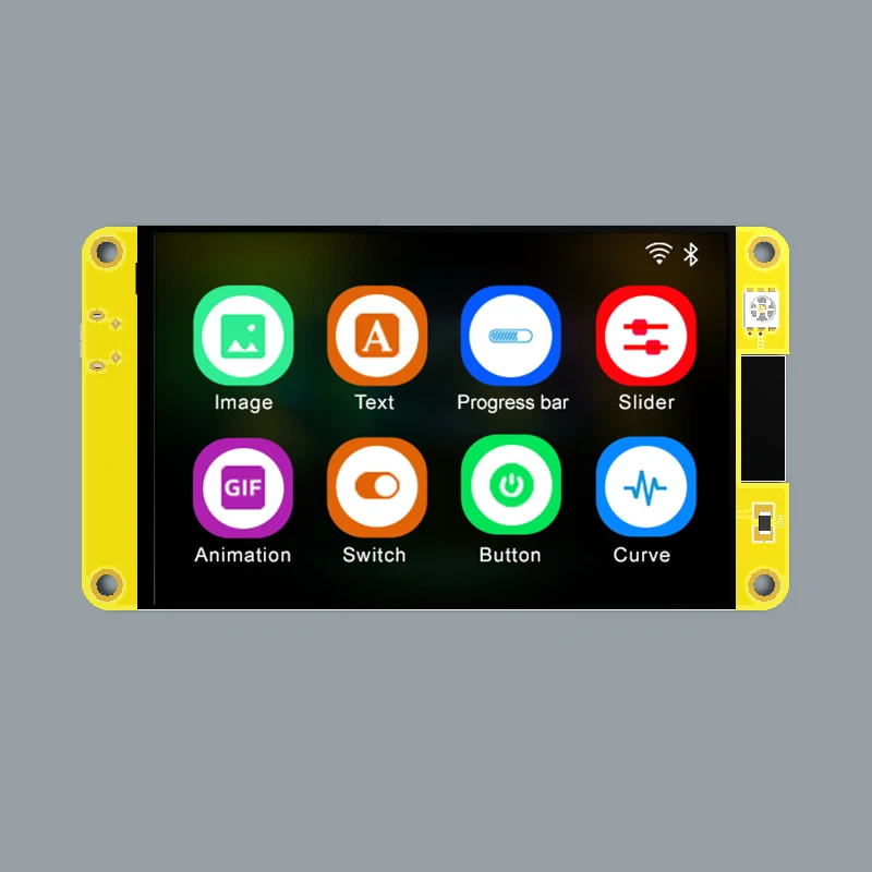 Arduino LVGL-Pantalla de 3,5 pulgadas, placa de desarrollo con WIFI y Bluetooth, pantalla inteligente de 3,5 pulgadas, 320x480, LCD, TFT, módulo capacitivo, ESP32 - imagen 5