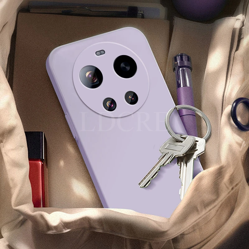 Para Xiaomi 17 Ultra funda de silicona líquida Xiaomi 17 Ultra funda protectora de goma lisa de TPU funda Xiaomi 17 Ultra - imagen 3