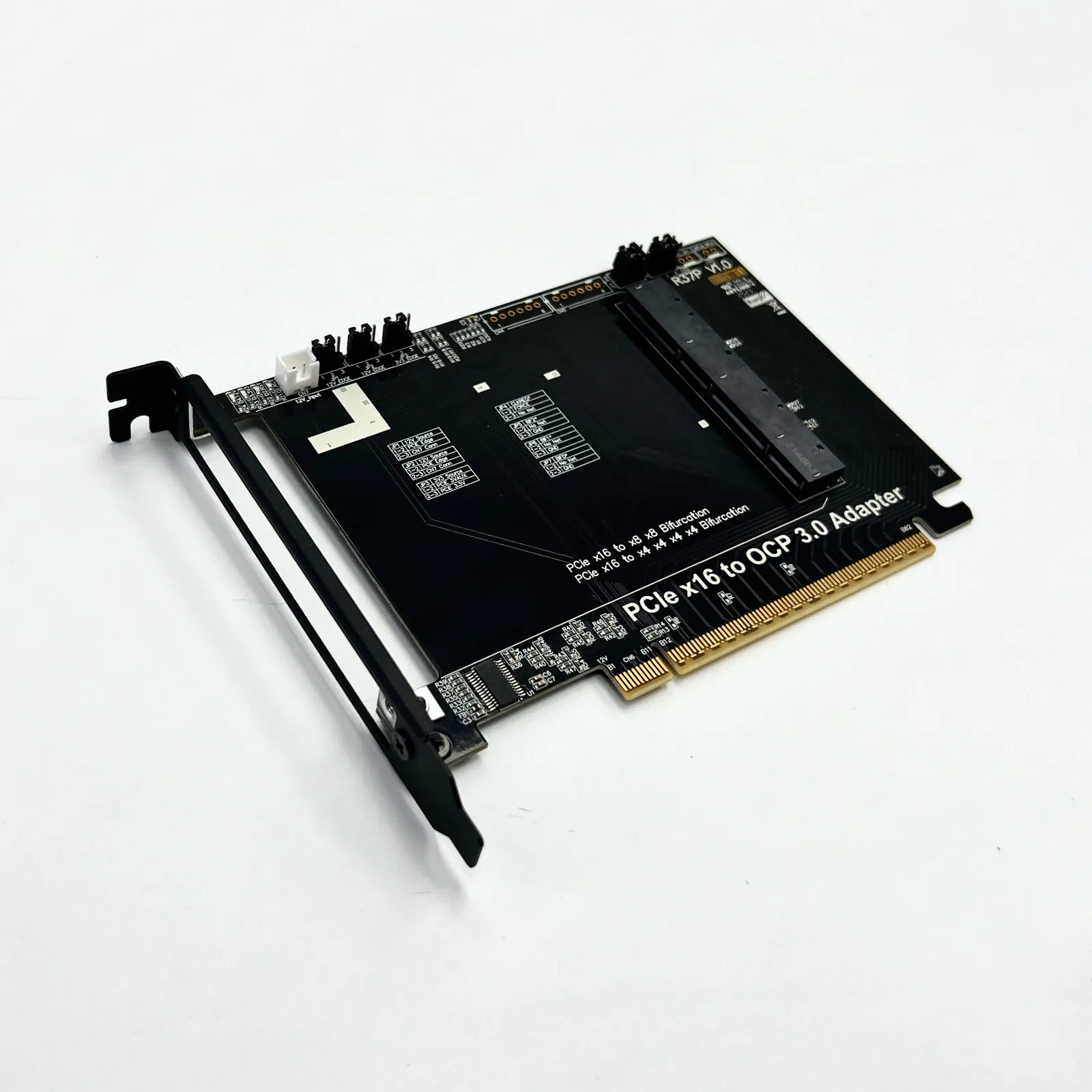 Tarjeta adaptadora ADT PCIe 4,0x16 a Gen-Z 4C+/SFF-TA-1002 compatible con placa de expansión de bifurcación OCP NIC 3,0 chasis externo PCIe x16 - imagen 4