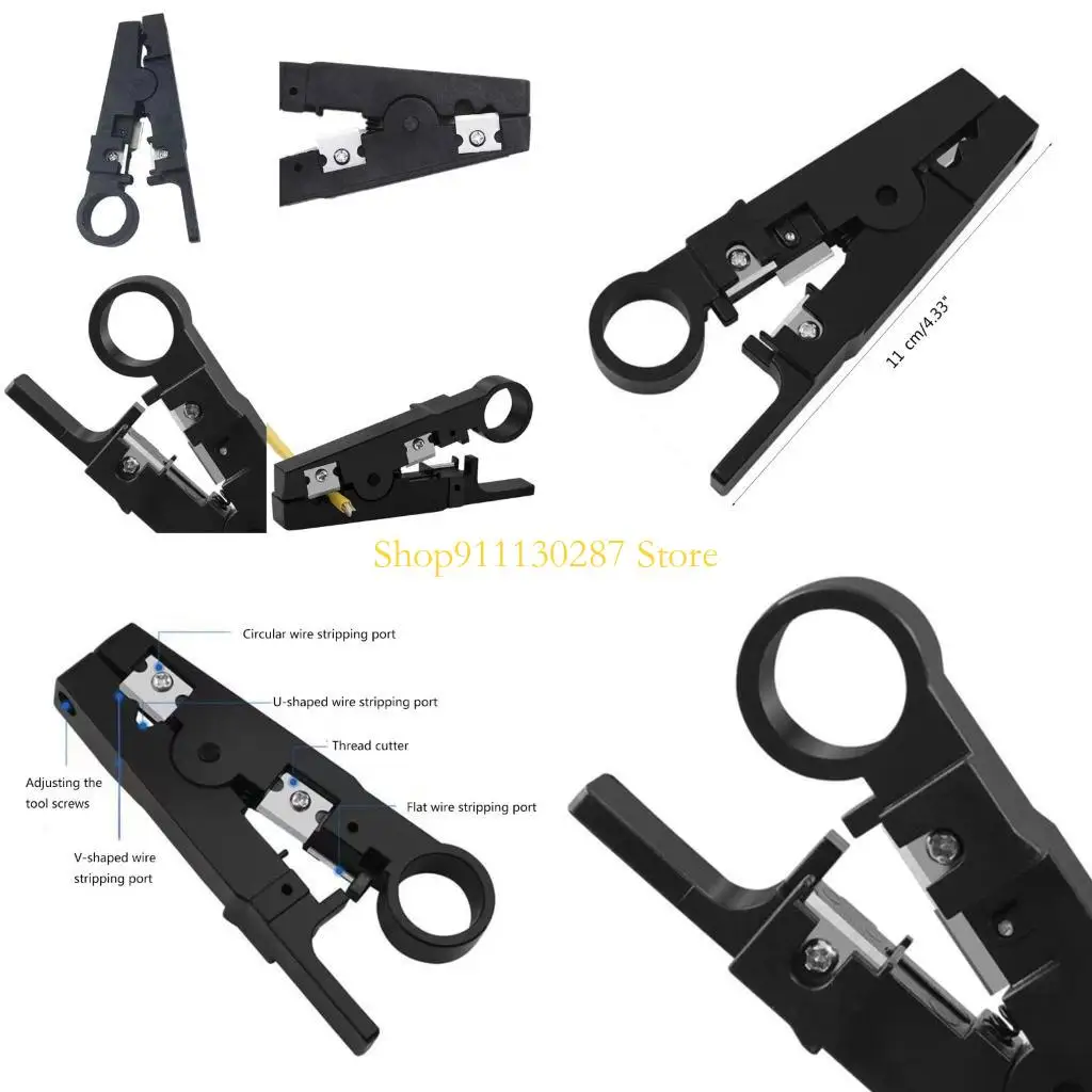 J1HC para UTP/STP RG59 RG6 RG7 RG11 CABLA CORTE CENA PLACHES CABLE CÁNSEL Multifuncional