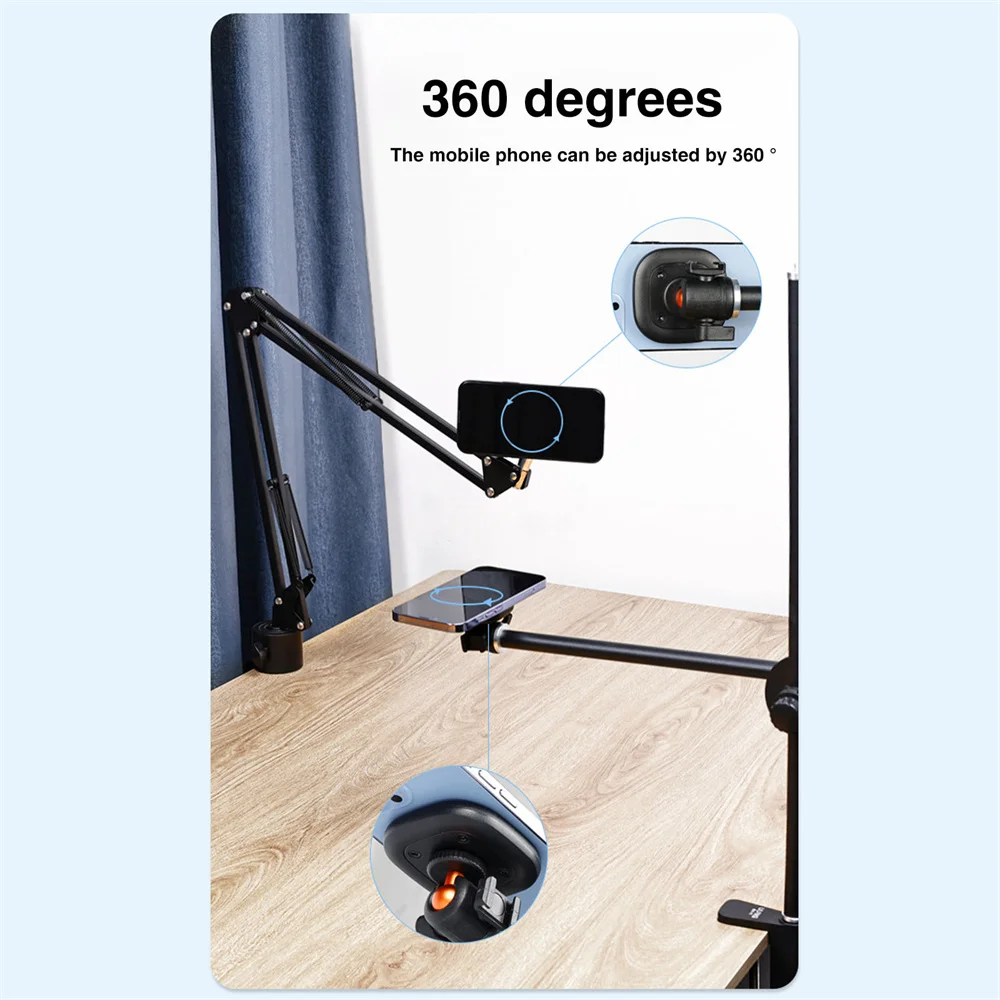 Vrig Mg-01 fuerte magnético para Magsafe a 1/4 soporte de montaje de tornillo para Mini 12/12 Pro/12 Pro Max soporte magnético para teléfono - imagen 3