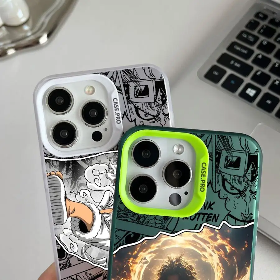 Funda OneS P-PieceS Ace Luffy para iPhone 17 Pro Max 15 Plus Air XS 11 XR 14 12 16 13 Pro, Carcasa Trasera para Teléfono - imagen 2